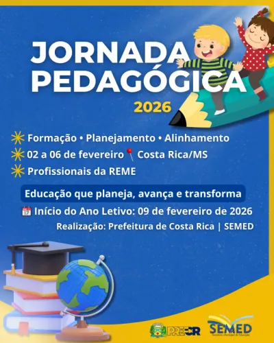 Imagem da notícia Costa Rica realiza Jornada Pedagógica 2026 com foco em neurociência e inteligência artificial